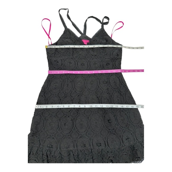 Betsey Johnson LACE SHORT FIT & FLARE DRESS NWOT - Picture 5 of 8